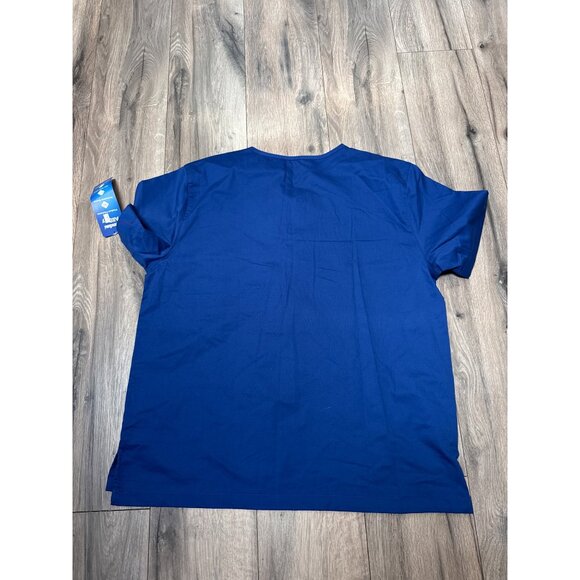 Landau All Day Unisex Scrub Set LGE DK Blue 65% Polyester 35% Cotton Mechanical - Picture 6 of 9